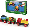 Picture of BRIO World - 33319 Battery Operated Action Train | 3 Piece Toy Train for Kids Ages 3 and Up