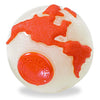 Picture of Planet Dog Orbee-Tuff Planet Ball Orange Glow-in-The-Dark Treat-Dispensing Dog Toy, Small