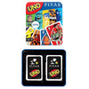 Picture of Mattel Games UNO Pixar Card Game for Family Night, Travel Game for Kids with Storage Tin and Special Rule for 2-10 Players [Amazon Exclusive]