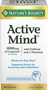 Picture of Nature's Bounty Active Mind, 60 Coated Caplets