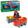 Picture of Brio World 33213 - RC Train - 2 Piece Wooden Toy Train Set for Kids Age 3 and Up