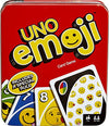 Picture of UNO Emoji Card Game for Family Night, Travel Game with Emoji Graphics and Special Rule for 2-10 Players