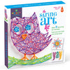 Picture of Craft-tastic DIY String Art – Craft Kit for Kids – Everything Included for 3 Fun Arts and Crafts Projects – Owl Series, Large