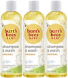 Picture of Burt's Bees Baby Shampoo and Wash, Tear Free Soap, Natural Baby Care, Original,12 Ounce (Pack of 3)