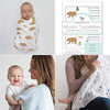 Picture of Amazing Baby Cotton Muslin Swaddle Blankets, Set of 3, Outdoor Adventure, Neutral