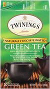 Picture of Twinings Decaffeinated Green Tea, Individually Wrapped Bags, 20 Count Pack of 6, Smooth Flavour, Enticing Aroma