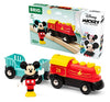 Picture of Brio 32265 Disney Mickey and Friends: Mickey Mouse Battery Train | Wooden Toy Train Set for Kids Age 3 and Up - Amazon Exclusive (63226500)