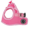 Picture of Puppia Vivien Vest Dog Harness Step-in All Season Mesh Cute No Pull No Choke Walking Training for Small Dog, Pink, Medium