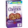 Picture of Multi Grain Cheerios Heart Healthy Cereal, 18 OZ Family Size Cereal Box