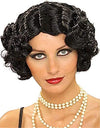 Picture of Forum Novelties womens Flapper Costume Wig, Black, One Size US