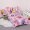 Picture of Disney Pretty Princess Toddler Bed, 4 Piece Set, Pink