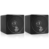 Picture of Pyle Home PCB3BK 3-Inch 100-Watt Mini Cube Bookshelf Speakers - Pair (Black) (Pair)