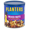 Picture of Planters Mixed Nuts Less Than 50% Peanuts with Peanuts (Almonds, Cashews, Hazelnuts and Pecans, 12 ct Pack, 15 oz Canisters)