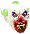 Picture of Smiffys mens Sinister Clown Costume Mask, White, One Size US