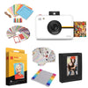 Picture of Kodak Step Instant Camera with 10MP Image Sensor, Zink Zero Ink Technology (White) Bundle: Photo Album, Case, 20 Pack Zink Paper, Markers, Stickers.