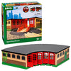 Picture of BRIO World - 33736 Grand Roundhouse | 2 Piece Toy Train Accessory for Kids Age 3 and Up