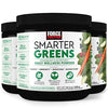 Picture of Force Factor Smarter Greens Daily Wellness Powder 3-Pack to Support Energy, Immunity and Digestion, Greens Powder, Superfood Powder with Vitamins, Minerals and Probiotics, Unflavored, 90 Servings