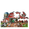 Picture of Melissa and Doug Busy Barn Shaped Jumbo Jigsaw Floor Puzzle (32 pcs, 2 x 3 feet)