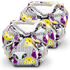 Picture of Kanga Care Lil Joey Newborn All in One AIO Cloth Diaper (2pk) Bonnie 4-12lbs