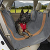 Picture of Kurgo Dog Hammock Car Seat Cover for Pets, Car Hammocks for Dogs, Water, Resistant, Wander, Heather, Journey, Half, Coast to Coast, Cars, Trucks, SUVs, Black, Grey, Charcoal Grey/Khaki