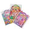 Picture of Melissa and Doug Reusable Puffy Sticker Play Set 3 Pack: On The Farm, Princess and Mermaid