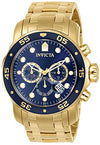 Picture of Invicta Men's 0073 Pro Diver Collection Chronograph 18k Gold-Plated Watch