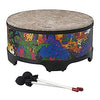 Picture of Remo KD-5816-01 Kids Percussion Gathering Drum - Fabric Rain Forest, 16'