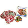 Picture of Learning Resources Pizza Fraction Fun Game, 13 Fraction Pizzas, 67 Piece Game, Ages 6+