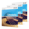 Picture of D'Addario Guitar Strings - Phosphor Bronze Acoustic Guitar Strings - EJ16-3D - Rich, Full Tonal Spectrum - For 6 String Guitars - Made in the USA - 12-53 Light, 3-Pack