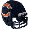Picture of Chicago Bears NFL 3D BRXLZ Construction Toy Blocks Set - Helmet, 1325 pieces