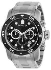 Picture of Invicta Men's 0069 'Pro Diver Collection' Stainless Steel Watch, Silver/Black