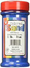 Picture of Hygloss Products Colored Play Sand - Assorted Colorful Craft Art Bucket O' Sand, Blue, 1 lb
