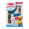 Picture of Melissa and Doug Created by Me! Pet Figurines Craft Kit (Resin Dog and Cat, 6 Paints, Paintbrush)