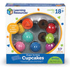 Picture of Learning Resources Smart Snacks Shape Sorting Cupcakes,17 Pieces, Ages 18 Months+, Fine Motor, Color and Shape Recognition