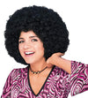 Picture of Rubie's Adult Humor Mid Length Afro Wig, Black, One Size