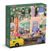 Picture of Spring Street 1000 Piece Puzzle in a Square Box from Galison - 1000 Piece Puzzle for Adults, Beautiful Illustrations from Joy Laforme, Thick and Sturdy Pieces, Idea