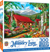 Picture of MasterPieces 300 Piece EZ Grip Jigsaw Puzzle - Mountain Hideaway - 18'x24'