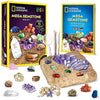 Picture of NATIONAL GEOGRAPHIC Mega Gemstone Dig Kit – Dig Up 15 Real Gemstones and Crystals, STEM Activities for Kids, Gem Mining Kit, Great Educational Science Gift for Girls and Boys (AMAZON EXCLUSIVE)
