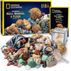 Picture of NATIONAL GEOGRAPHIC Rock Collection Box for Kids – 200+ Piece Gemstones and Crystals Set Includes Geodes and Real Fossils, Rocks and Minerals Science Kit for Kids, A Geology Gift for Boys and Girls