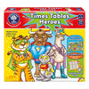 Picture of Orchard Toys Moose Games Times Tables Heroes. an exciting Multiplication Game, Superhero Play. for Ages 6-9 and for 2-4 Players