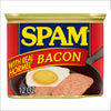 Picture of SPAM with Real HORMEL Bacon, 7 g protein, 12 oz (Pack of 12)