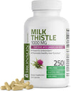 Picture of Bronson Milk Thistle 1000mg Silymarin Marianum and Dandelion Root Liver Health Support 250 Capsules