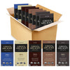 Picture of Green & Black’s Organic Chocolate Variety Pack, 85% Dark Chocolate, 70% Dark Chocolate, Milk Chocolate, Milk Chocolate with Almonds & White Chocolate, 8 - 3.17 oz Bars