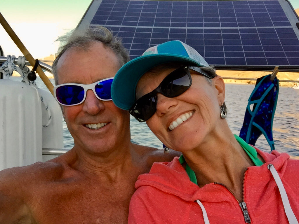 Colin & Chey - happy to be anchored