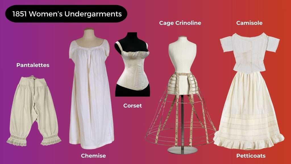 1851 Women's Undergarments