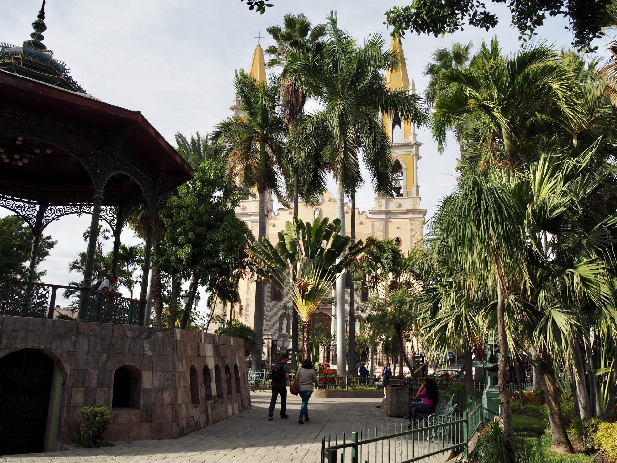 Mazatlan church outside