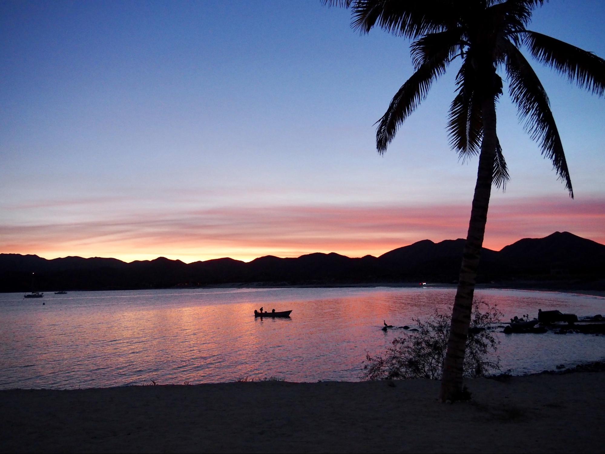 Sunset over Los Muertos