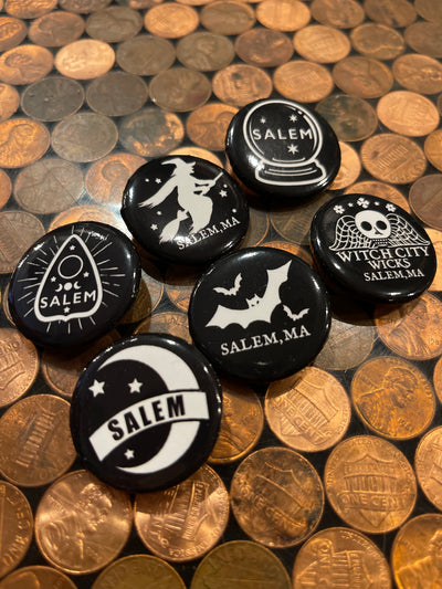 Salem stickers – Witch City Wicks