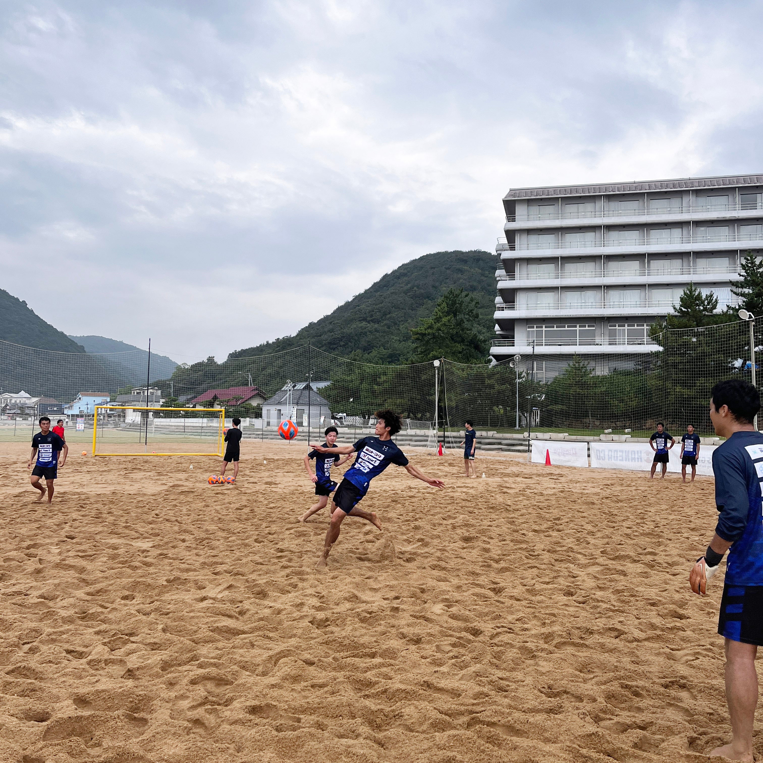 毎月のハレクティオ岡山ビーチサッカー練習風景〜2023年7月〜