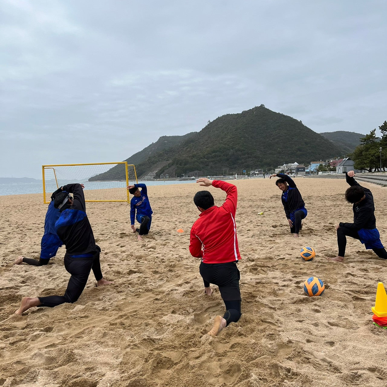 毎月のハレクティオ岡山ビーチサッカー練習風景〜2023年3月〜